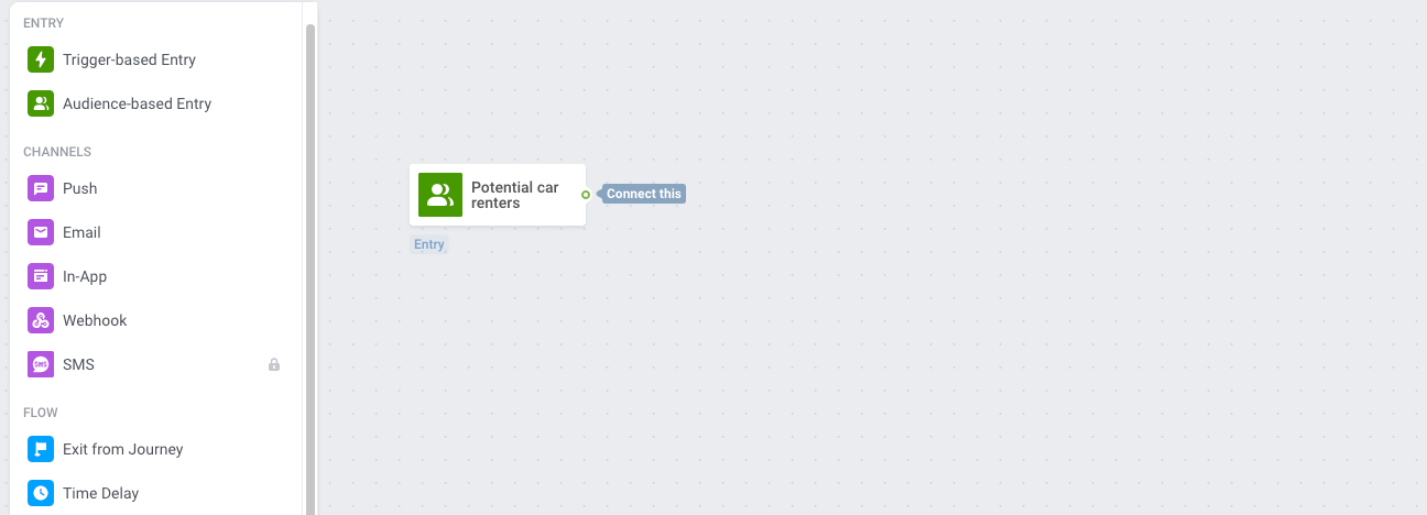 Trigger vs scheduling in Pushwoosh Customer Journey Builder
