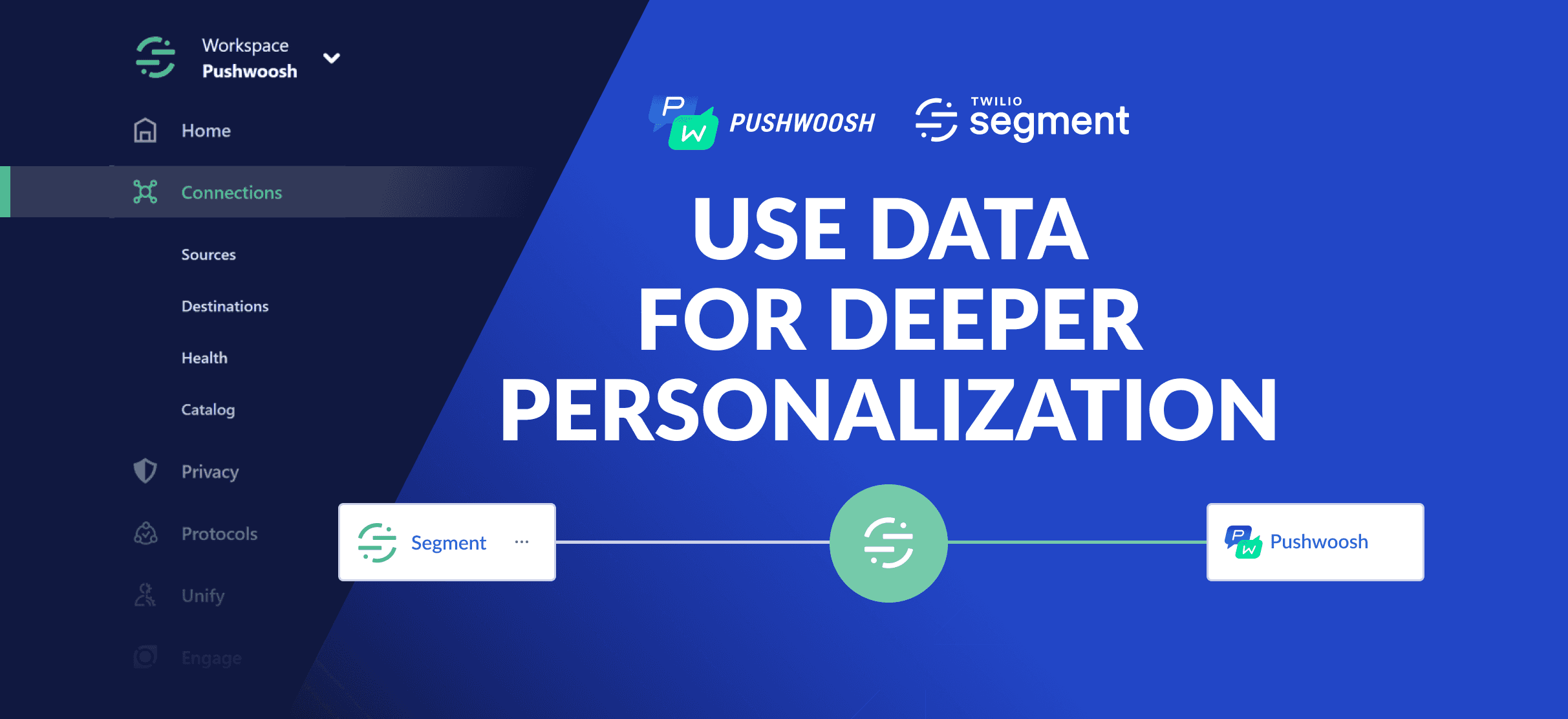 Personalize your communications on a deeper level with the Pushwoosh and Segment integration