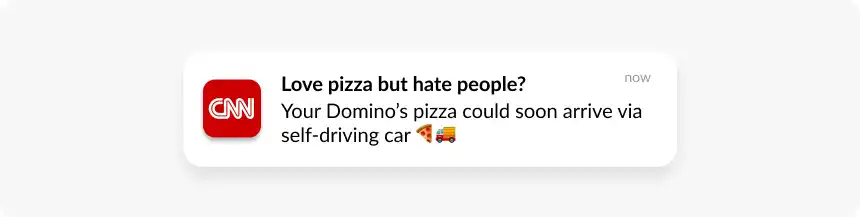best push notification examples